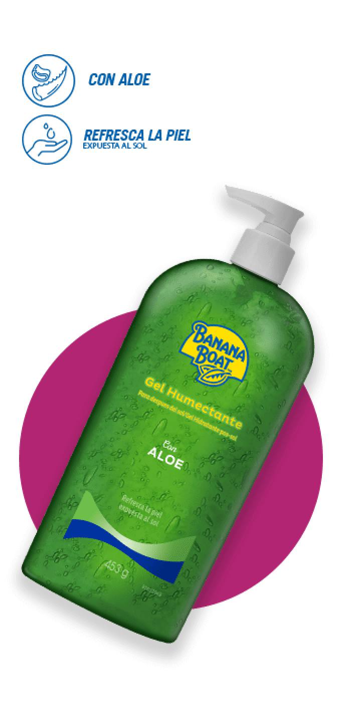 gel humectante banana boat