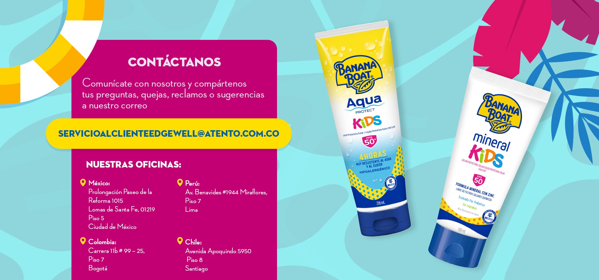 Conoce toda la infromación corporativa de Edgewell 